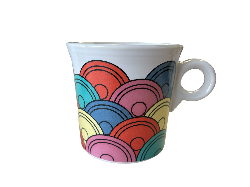 Fiesta Harris Multi-Color Fan Dish  Design Tom & Jerry Coffee Mug