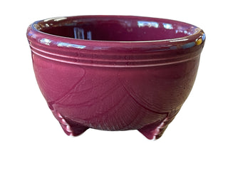 Fiestaware Cinnabar Tripod Bowl Fiesta Retired Footed Small Bowl