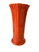 Load image into Gallery viewer, Vintage Fiesta Red 8&quot; Flower Vase Beautiful
