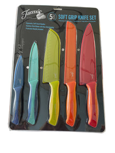 Fiesta 5pc. Soft Grip Knife Set