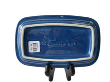 Load image into Gallery viewer, XL Butter Dish Bottom Lapis Replacement Part
