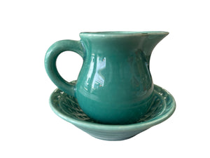 Harlequin Spruce Toy Creamer & Nut Cup