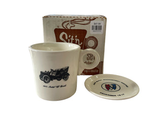 HLC 1904 Model "B" Buick   Mug & Coaster Set NIB