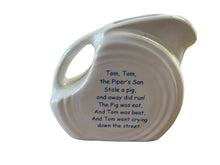 Load image into Gallery viewer, Fiesta China Specialties Tom Tom the Pipers Son Nursery Rhyme Mini Disk
