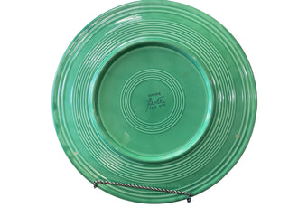 Vintage Fiesta Original Green Chop Plate 12"