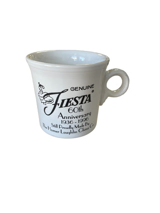 Fiesta White 60th Mug