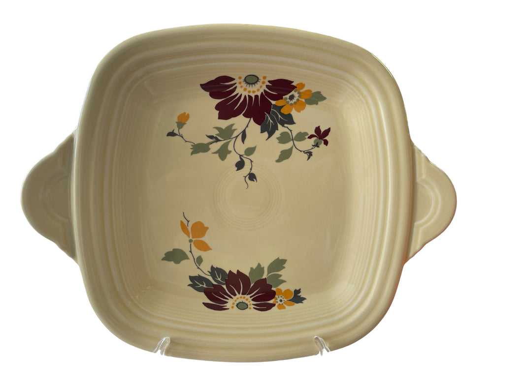 Fiesta HLCCA Clematis Square Handled Tray Limited