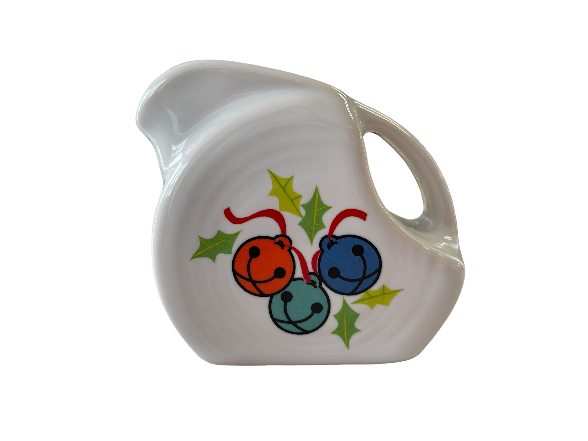 Fiesta Mini Disk Pitcher - Jingle Bells