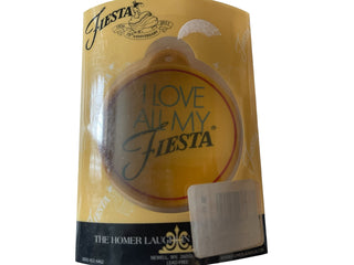 Fiesta I LOVE ALL MY FIESTA Marigold Ornament VHTF