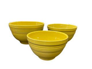 Fiesta 3pc Baking Bowl Set Sunflower NIB