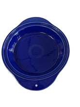 Load image into Gallery viewer, Nora Fleming Fiesta Fiestaware Cobalt Blue Pie Baker with Handles
