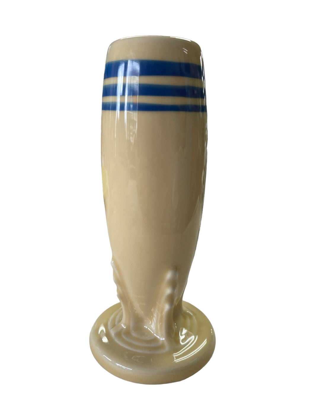 Fiesta HLCCA Blue Stripe Bud Vase
