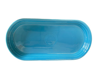 Fiesta PEACOCK Bread Tray