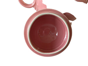 Fiesta Large Mouth  Rose Teapot