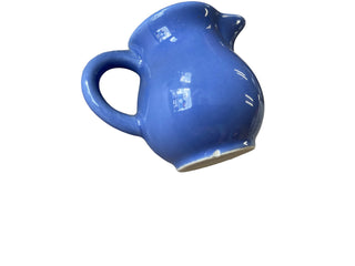 Harlequin Mauve Blue Toy Creamer