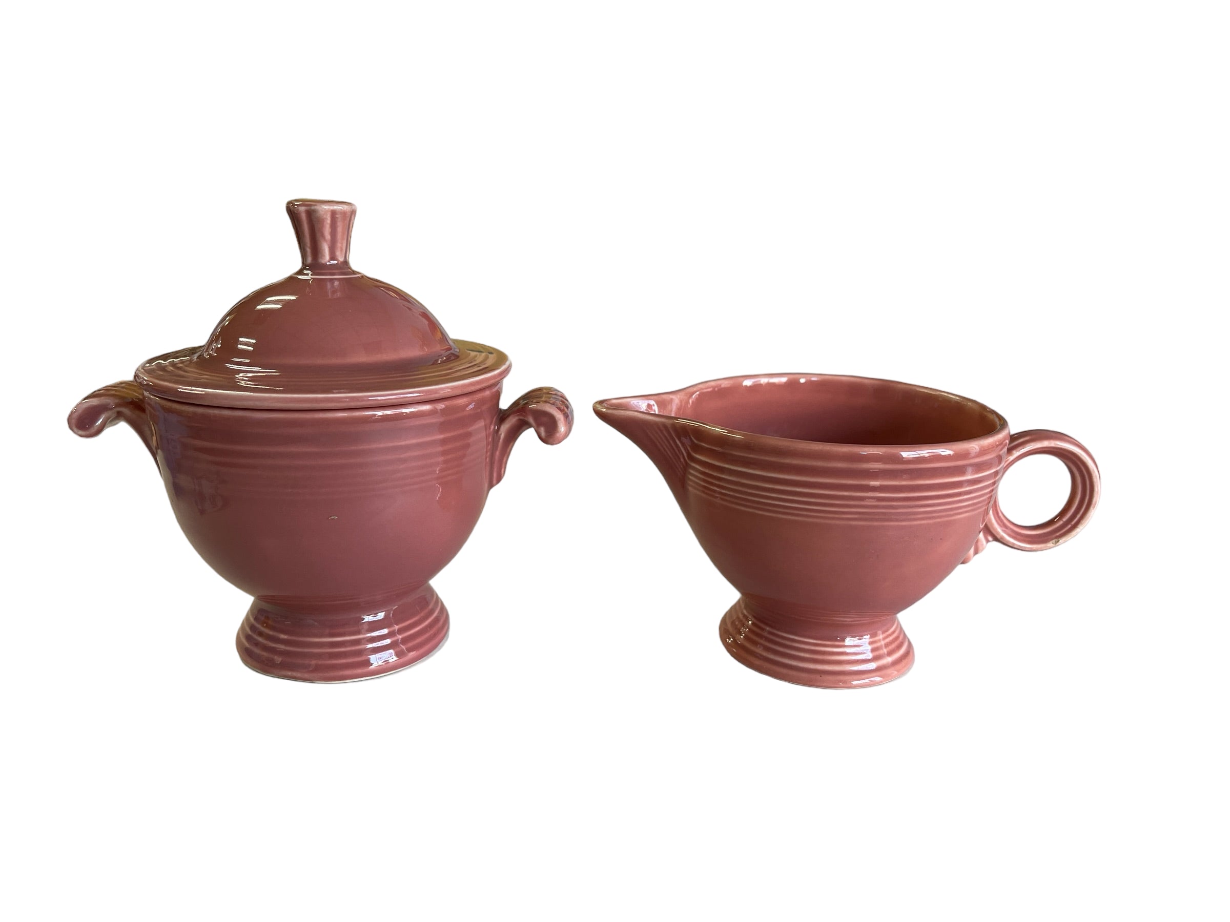 Vintage Fiesta Cream & Sugar Promotional Set