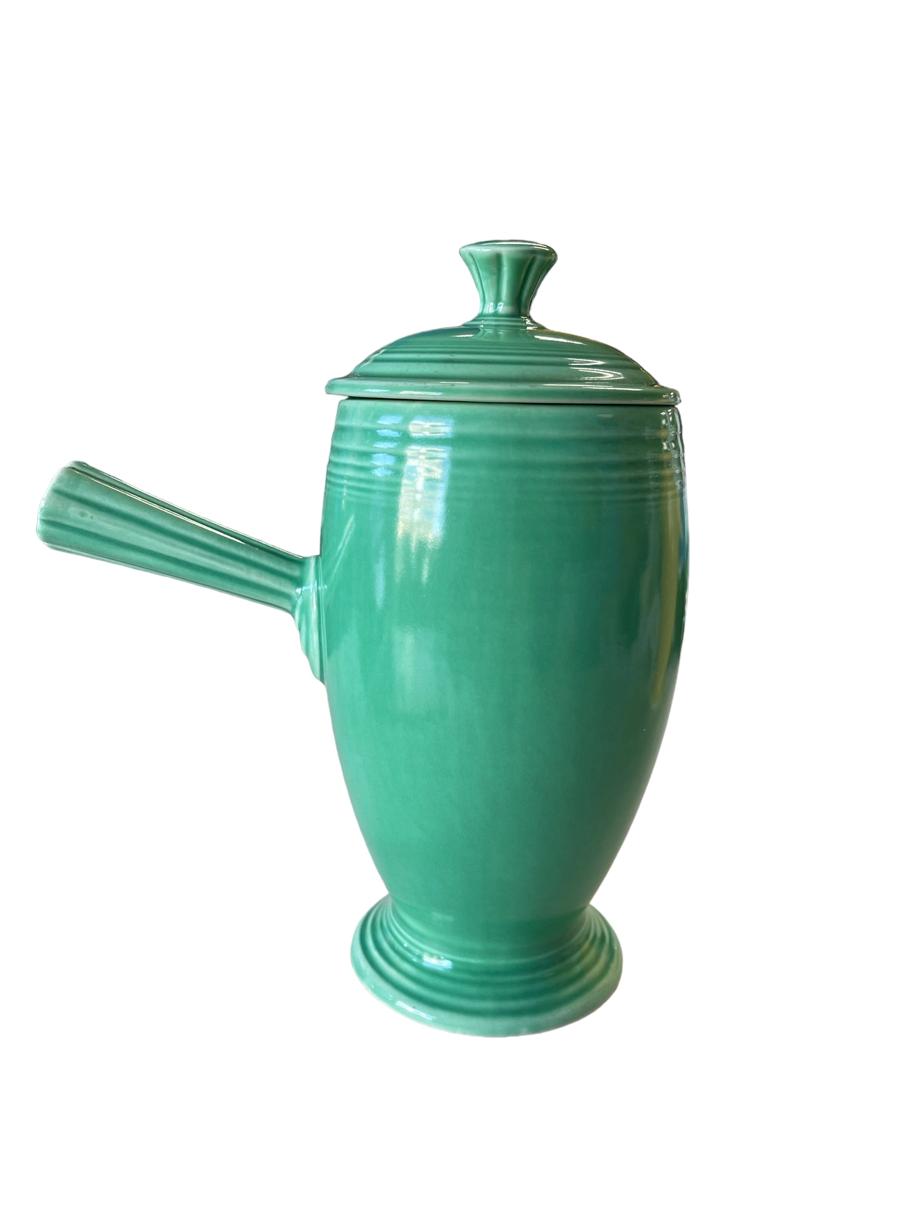 Vintage Original Green Demitasse Coffee Serve Stick Handle