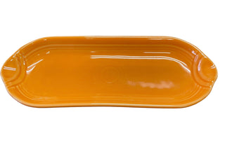 Fiesta Tangerine Corn Relish Tray