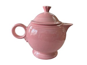 Fiesta Large Mouth  Rose Teapot