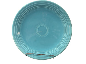 Vintage Fiesta Turquoise Chop Plate 12"