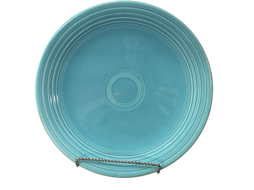 Vintage Fiesta Turquoise Chop Plate 12