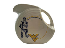 Load image into Gallery viewer, Fiesta WVU White Pitcher Mountaineer man HTF
