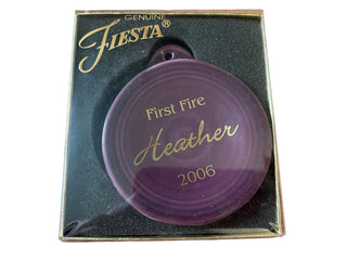 Fiesta First Fire Heather 2006 Ornament