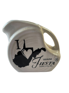 Fiesta Mini Disk. I LOVE FIESTA White