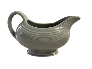 Fiesta Gray Gravy Boat Retired Color