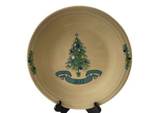 Fiesta Dillards Exclusive 2012 Holiday Dinner Plate Turquoise
