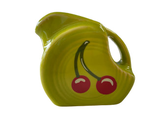 Fiesta HLCCA Lemongrass w Cherries Mini Disc pitcher