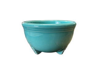 Fiesta Turquoise Tripod Bowl