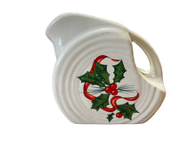 Load image into Gallery viewer, Fiesta Holly &amp; Ribbon Mini Disk Pitcher

