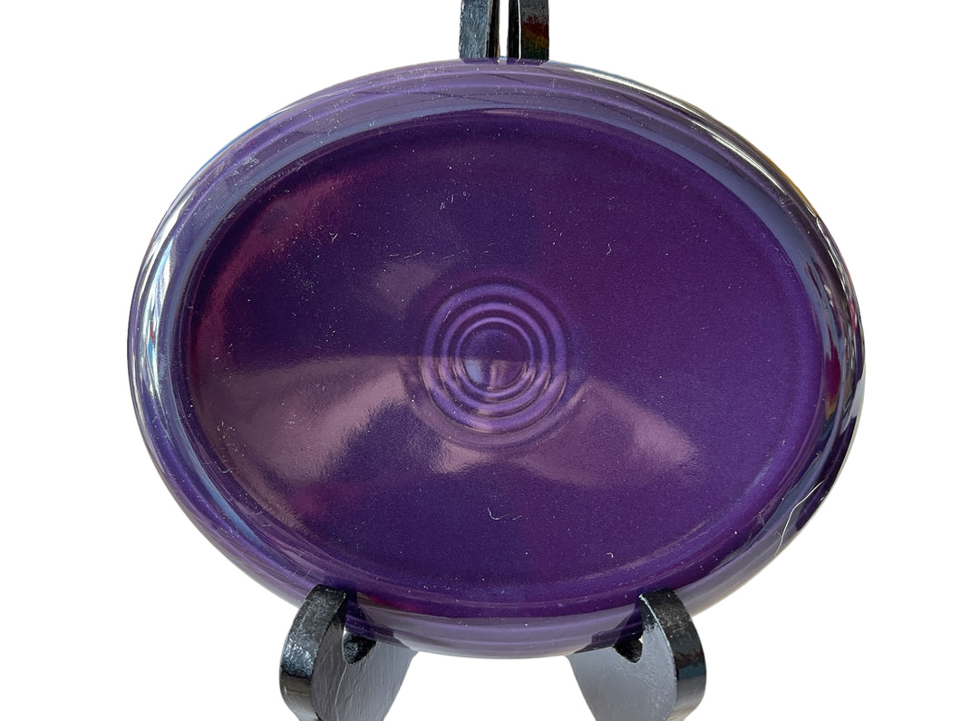 Fiesta Soap Dish Plum Purple Discontinued Spoon Rest