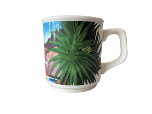 Fiesta Ware Hawaiiana  Mug Hawaii Lynn Krantz Eugene Savage