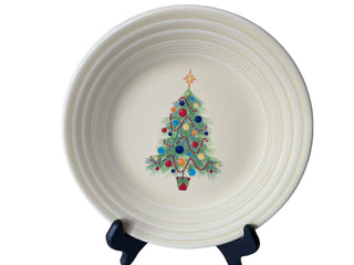 Fiesta Ivory Christmas Tree Luncheon. RETIRED