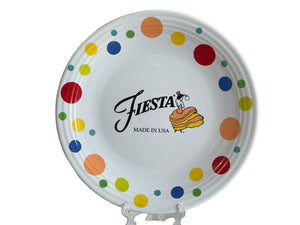 Fiesta HLCCA 2023 Dancing Dots w Dancing Lady Chop Plate