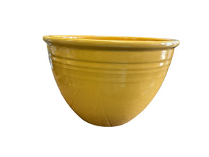 Vintage Fiesta #4 Yellow  Nesting Bowl  No Rings   BEAUTIFUL