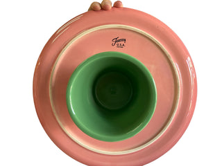 Fiesta Watermelon Pedestal Cake Plate