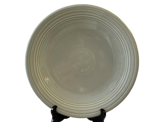 Fiesta Pearl Gray Chop Plate