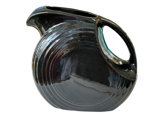 Fiesta Black Large Water Pitcher Disk