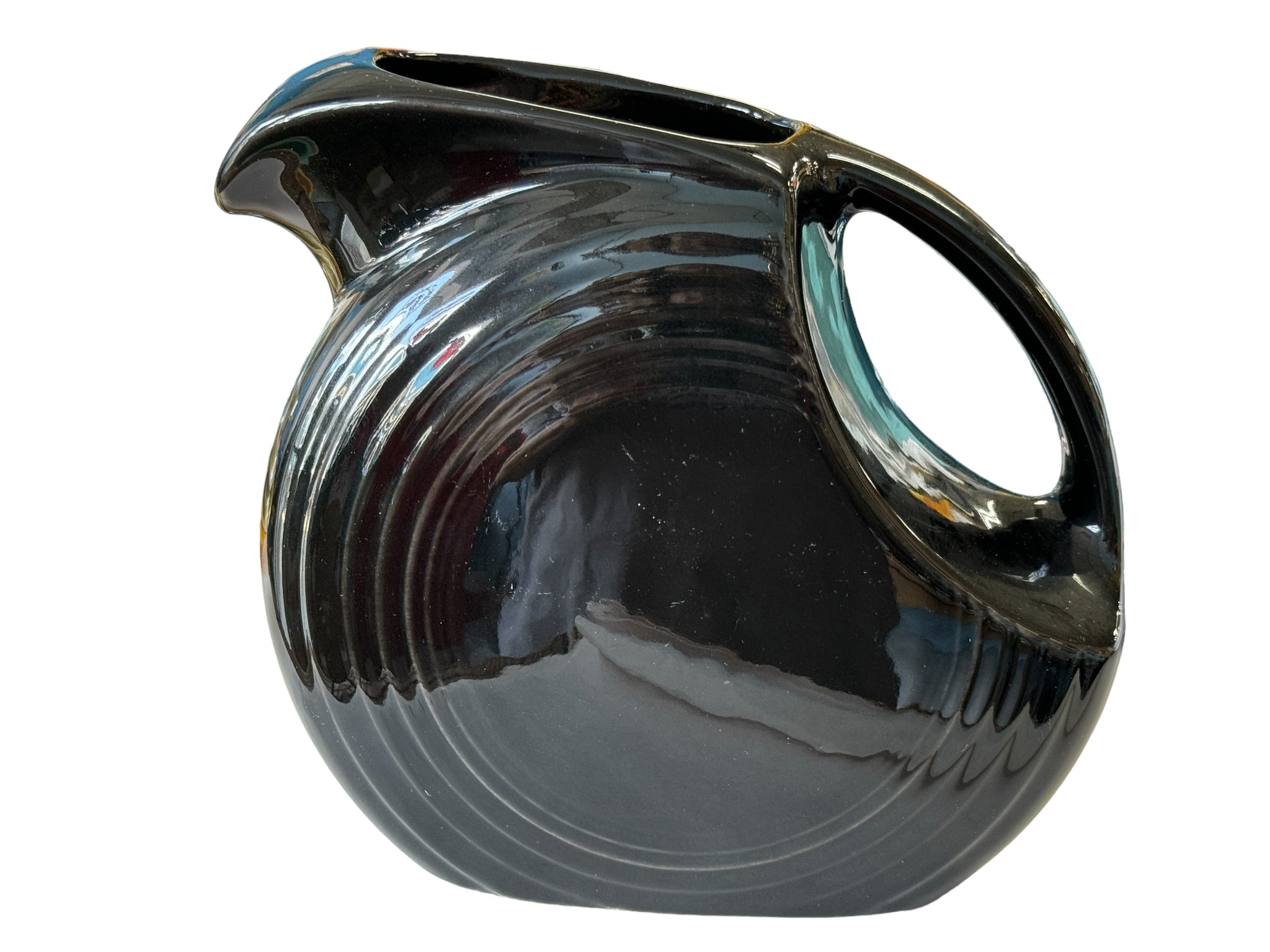 Fiesta Black Large Water Pitcher Disk - Thumbnail 2
