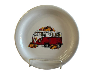 Fiestaware VW Bus Harvest Bistro Salad Plate NEW HTF