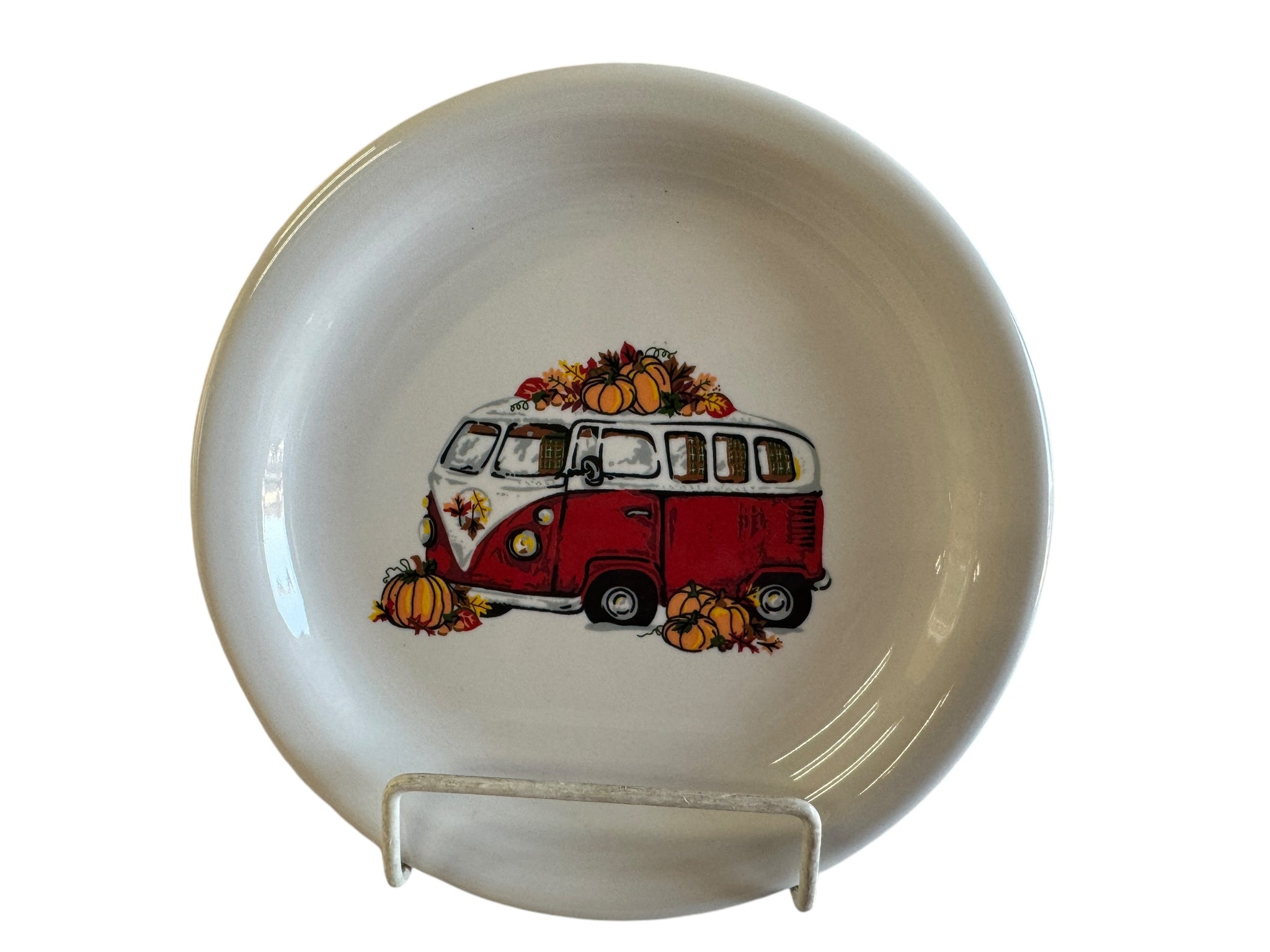 Fiestaware VW Bus Harvest Bistro Salad Plate