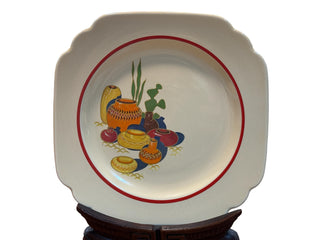Vintage Homer Laughlin 9" MEXICANA Plate EXCELLENT