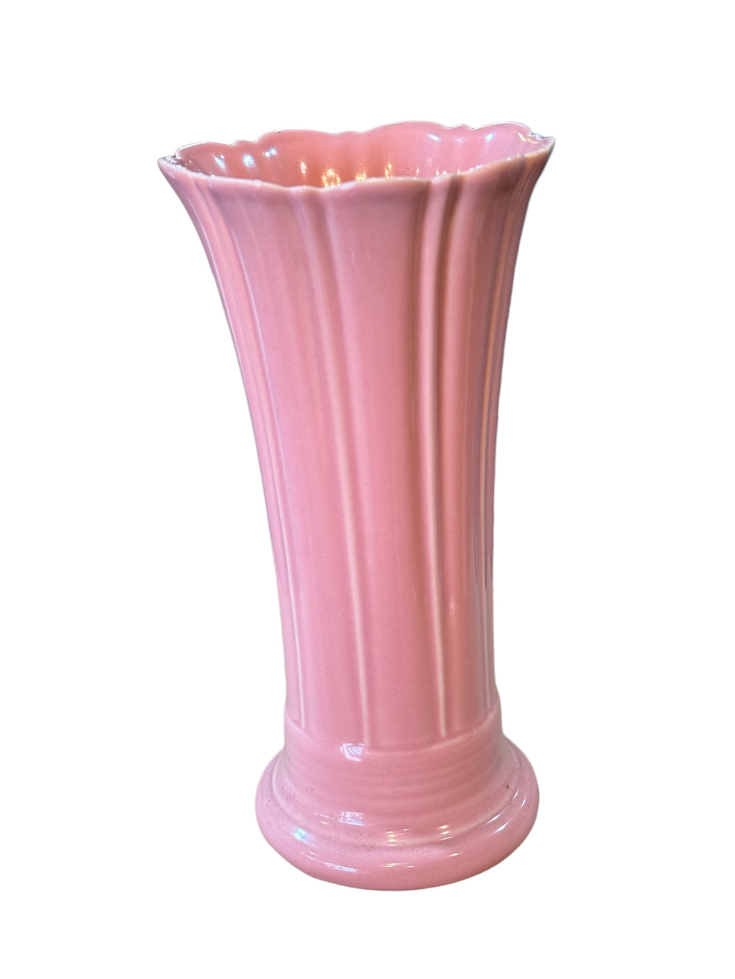 Fiesta Rose Medium Vase  9 1/2” Flared