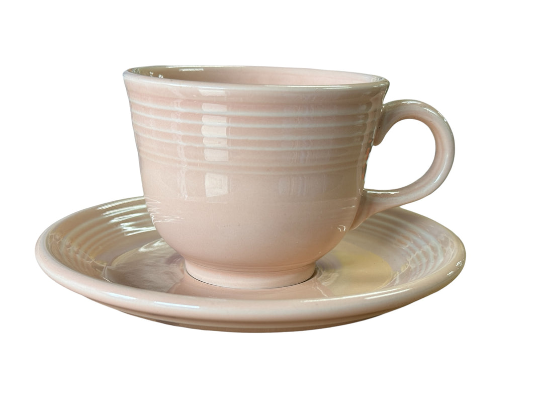 Fiesta P86 Apricot Cup and Saucer