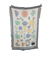 Load image into Gallery viewer, ** VERY RARE ** FIESTA® WARE WOVEN THROW BLANKET
