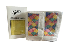 Load image into Gallery viewer, Fiesta Sunflower  Go Along Napkin Dispenser &amp;  100 NIP Napkins Both Items New
