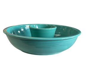 FIESTA 2 PC CHIP-N-DIP SET TURQUOISE
